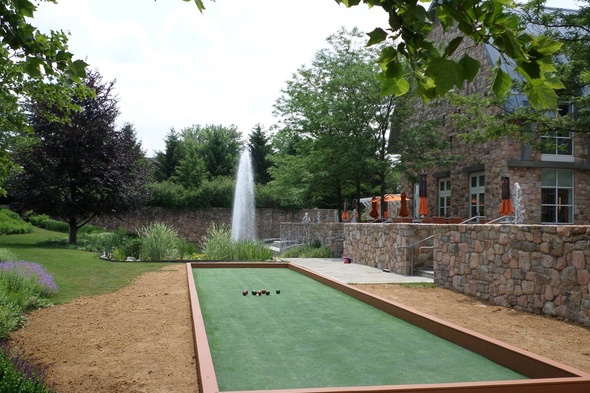 Albuquerque Custom Bocce Court using artificial turf