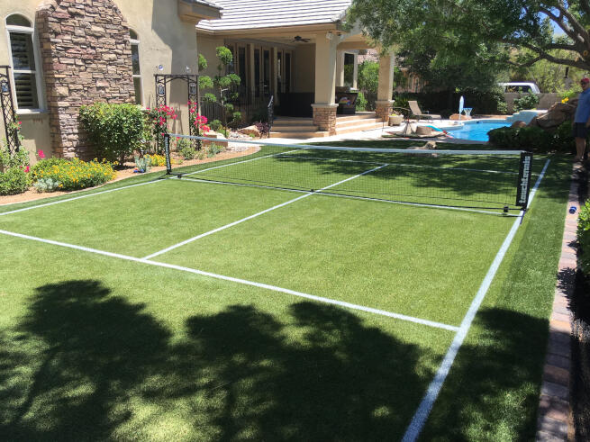 Albuquerque Backyard Pickleball Court